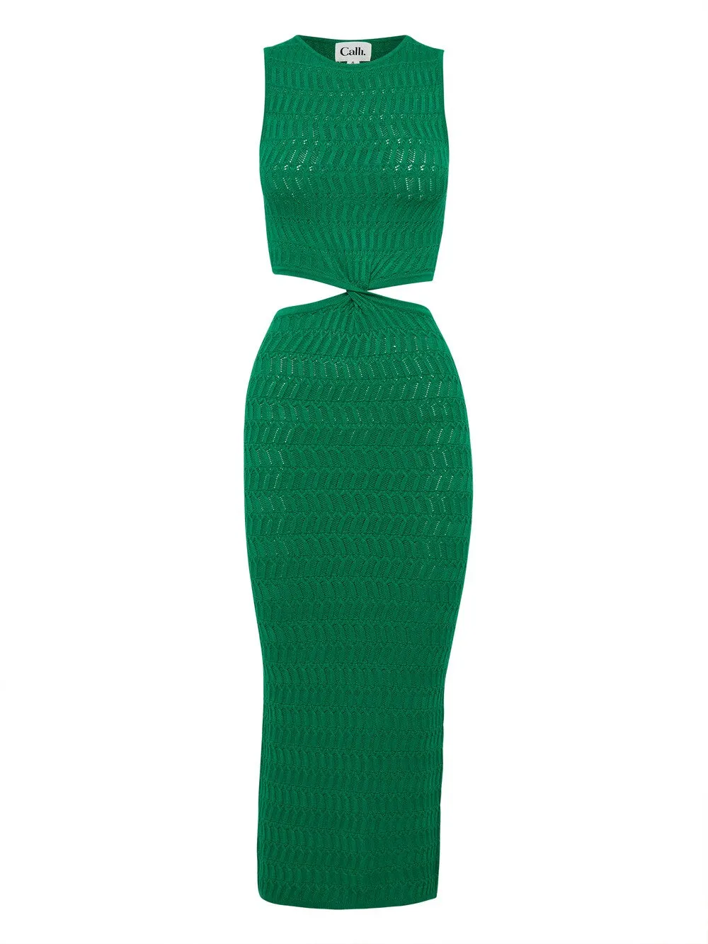 Knitted dress Calli SHARNIE, green